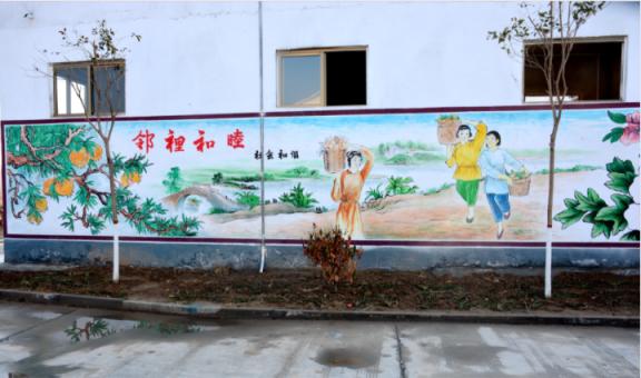 太仓乡镇文化墙 乡风文明焕发新活力