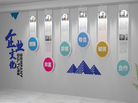  太仓企业文化墙需要传递什么办公文化？