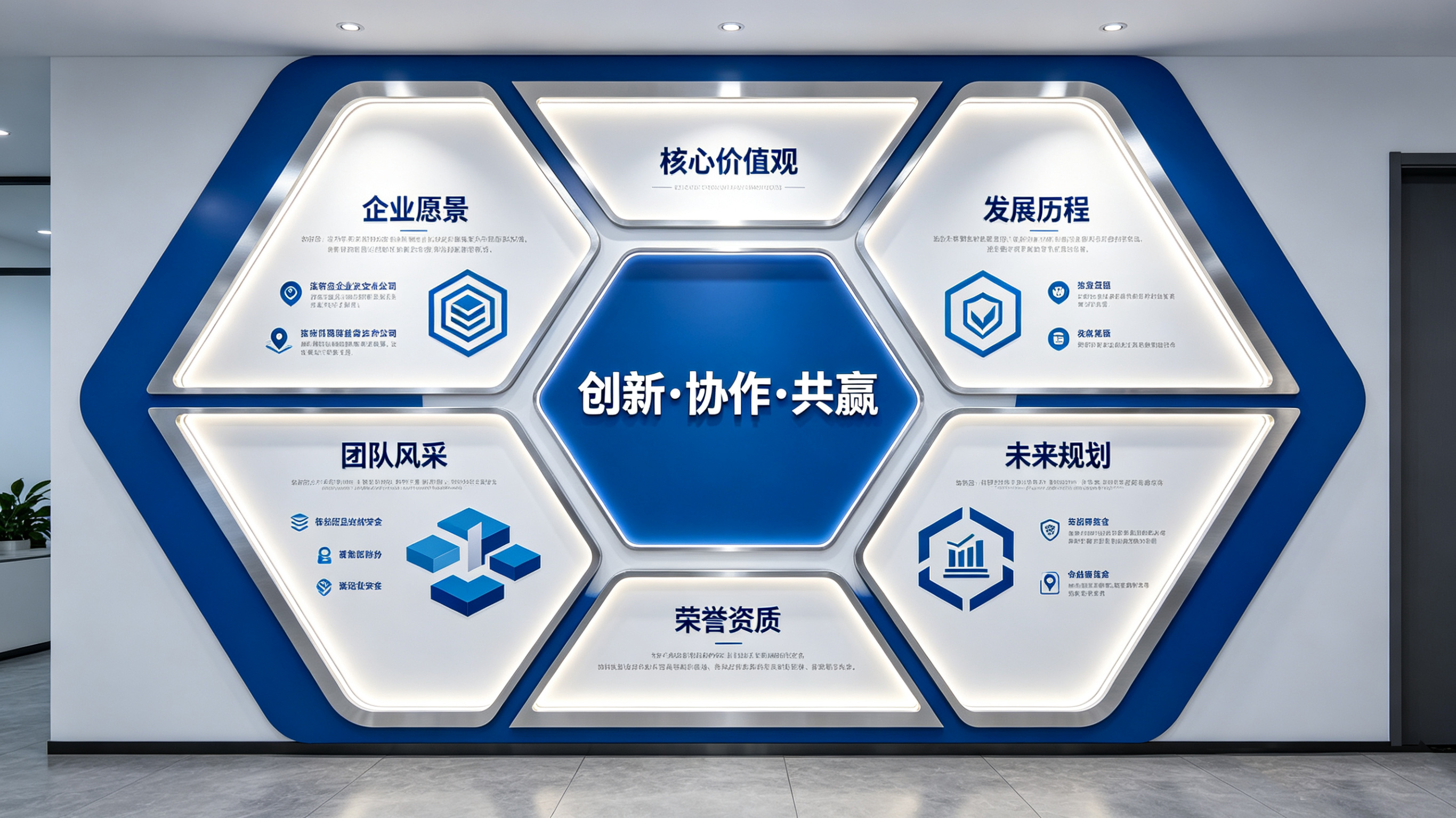  太仓企业文化墙六边形避坑指南（新手常犯5个错误）